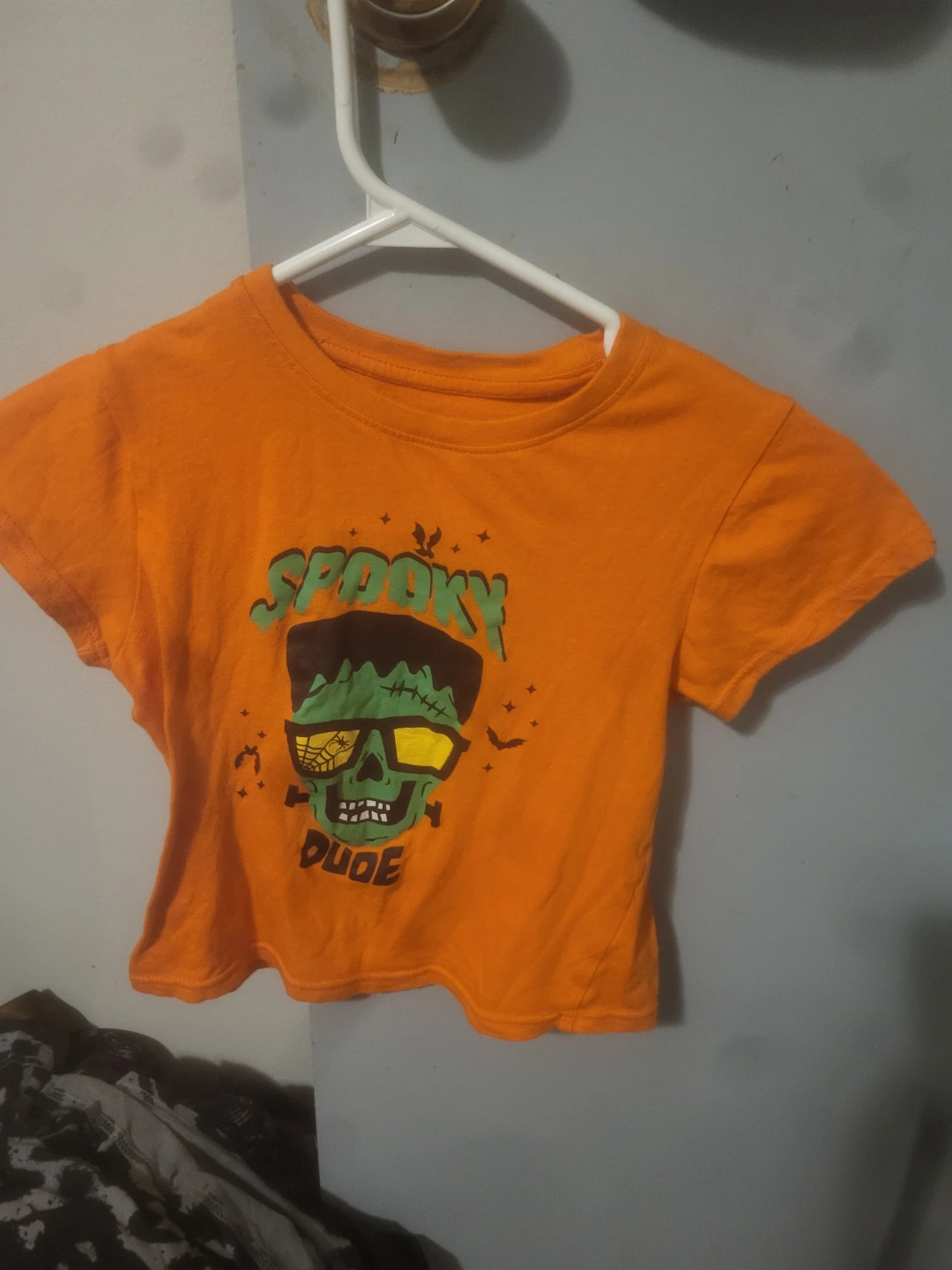 Orange Spooky Dude T-Shirt