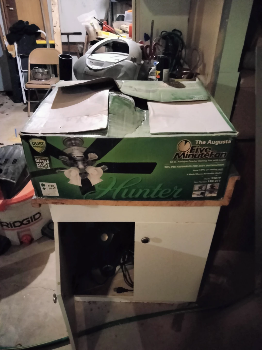 Hunter The Augusta Five Minute Fan Ceiling Fan - photo 2