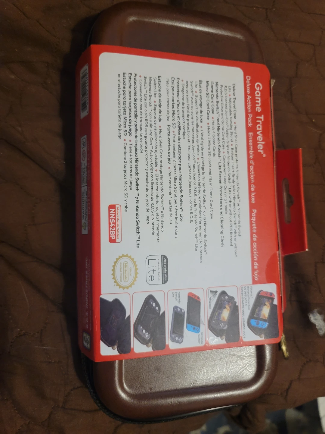 Nintendo Switch Game Traveler Deluxe Action Pack Case - photo 2