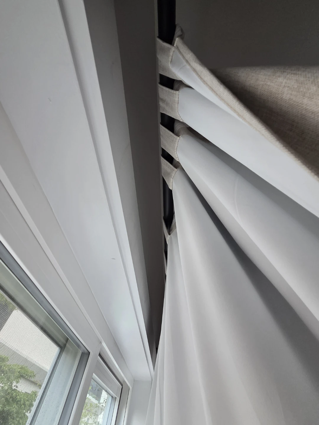 Beige Blackout Curtains – Excellent Condition - photo 4