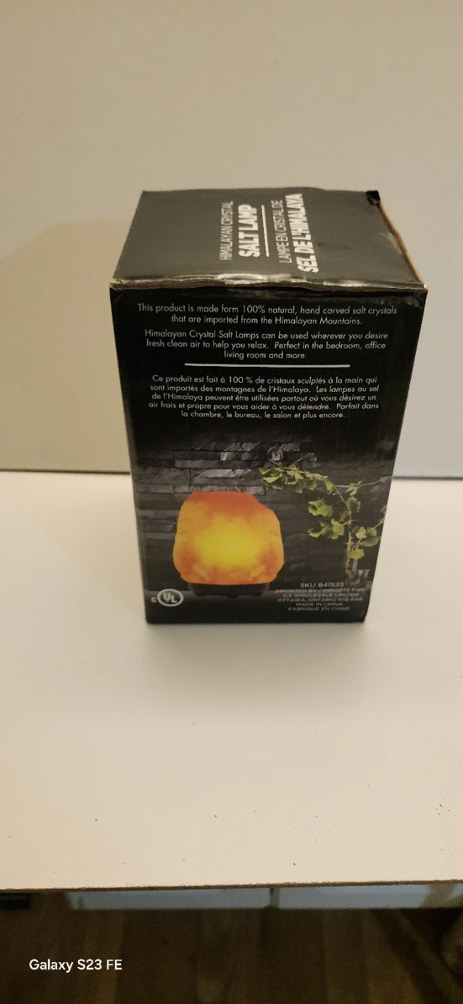Himalayan Crystal Salt Lamp - photo 3