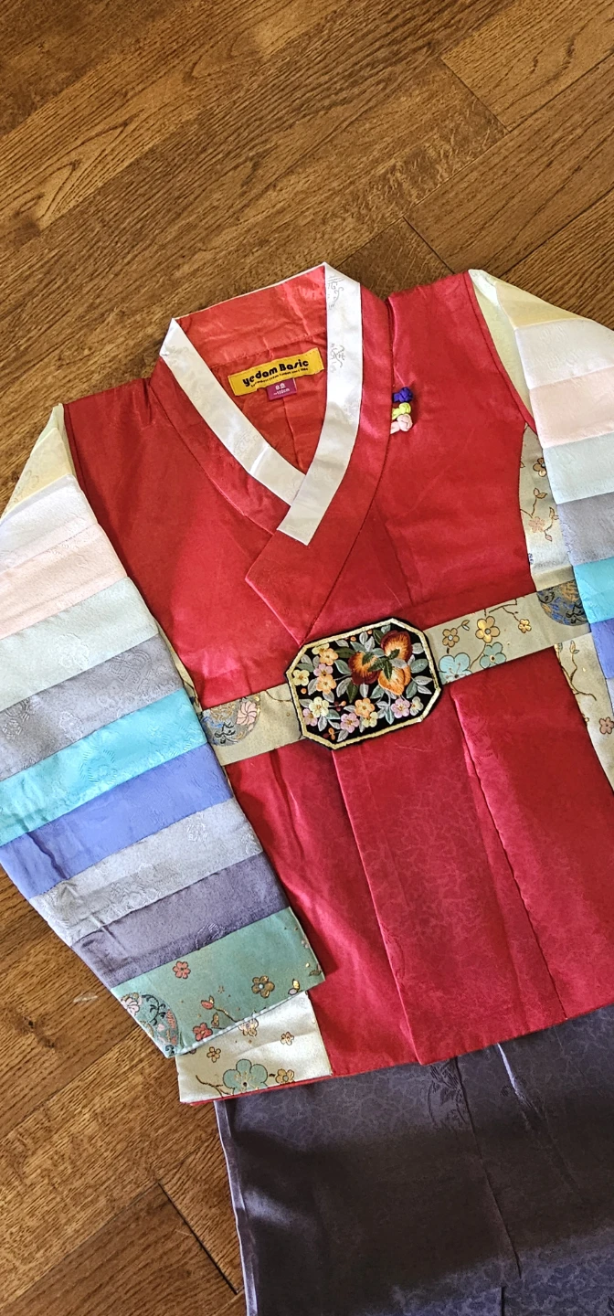 Korean Traditional Hanbok Set for Kid - photo 2