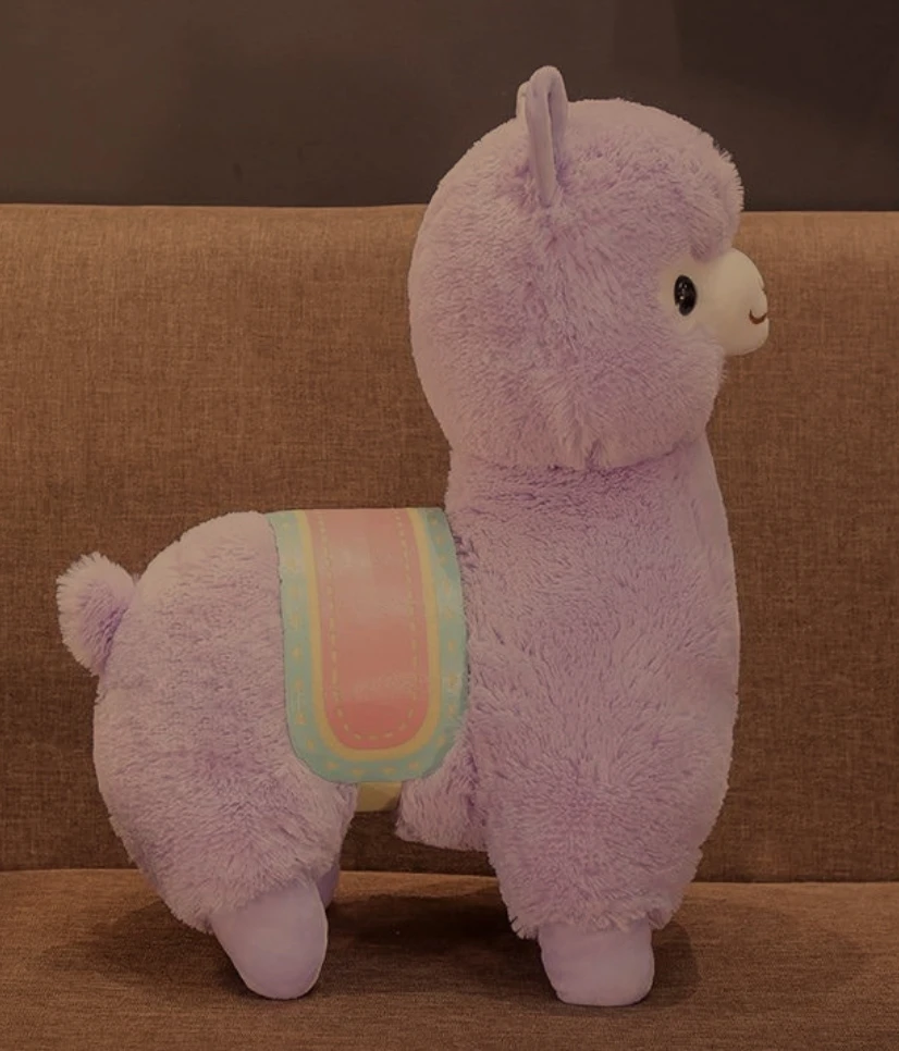 Large Llama Plush Purple - photo 3