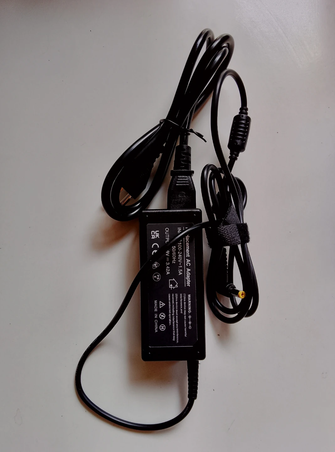 Laptop Replacement AC Adapter 19V 3.42A - photo 3