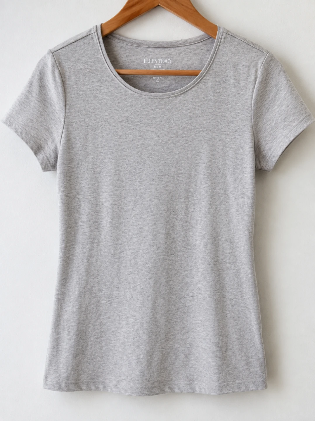 Ellen Tracy Grey T-Shirt