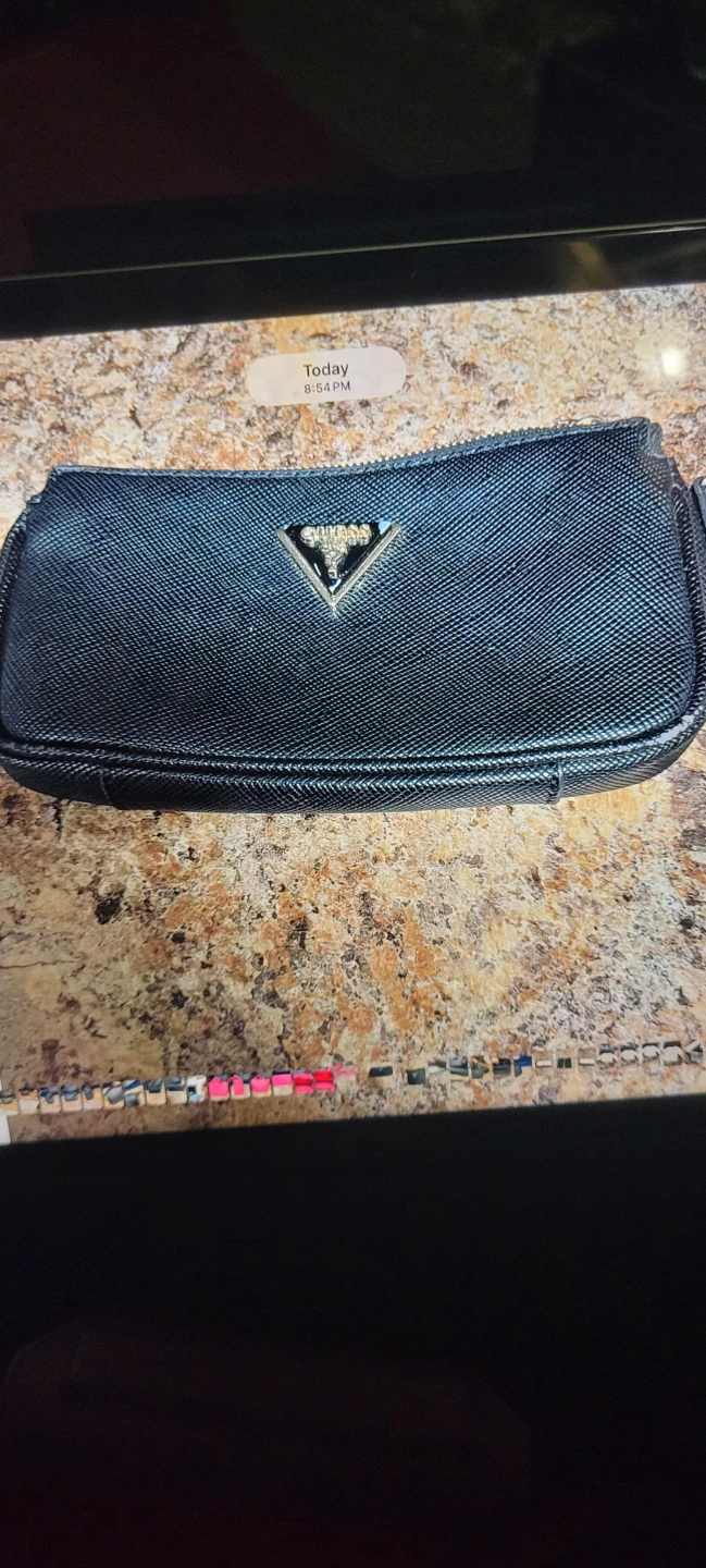 Guess Women's Black Cosmetic Pouch - photo 2