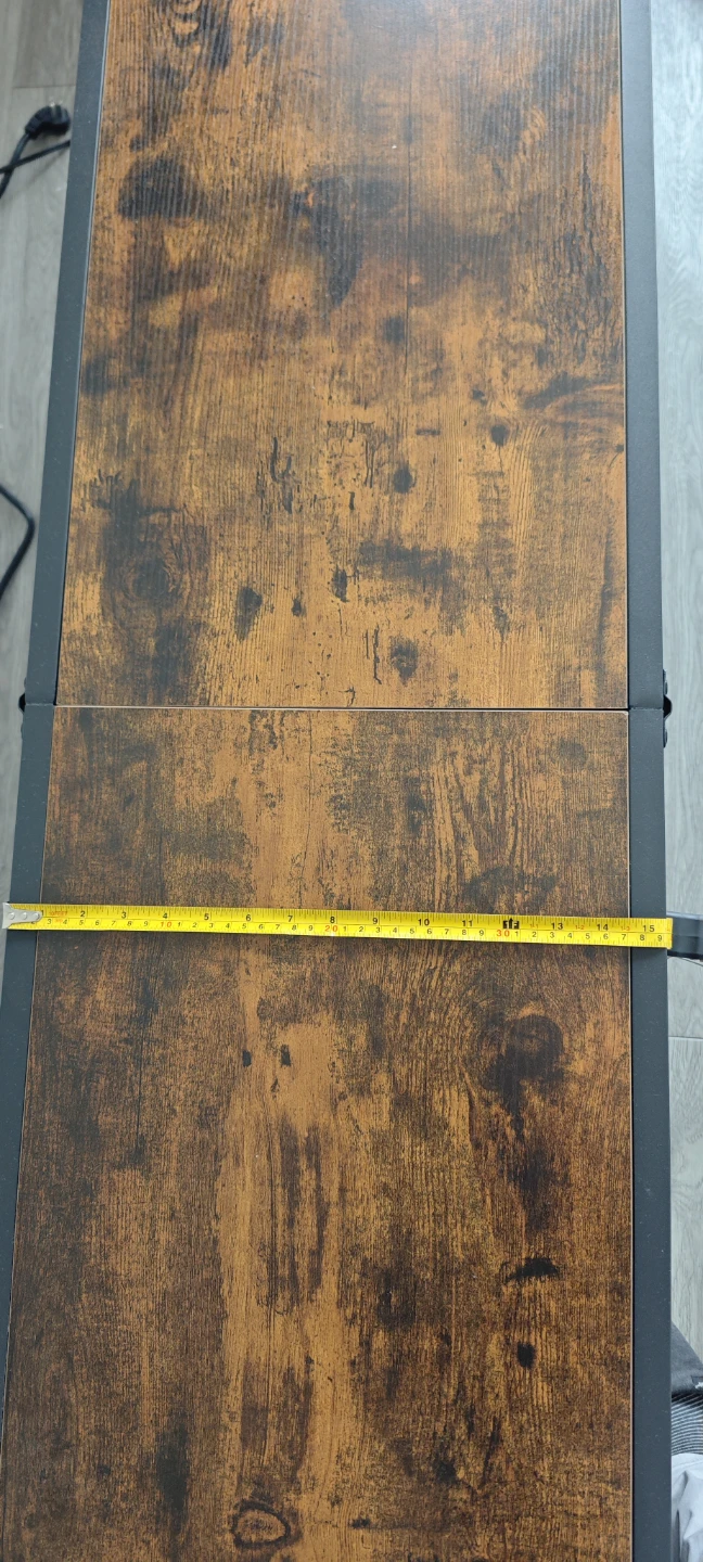 TV Stand 70" – Industrial Wood & Metal, Fits Up to 70" TVs - photo 5