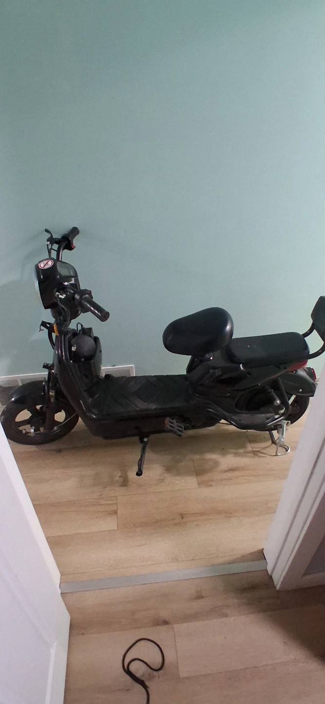 Black Electric Scooter
