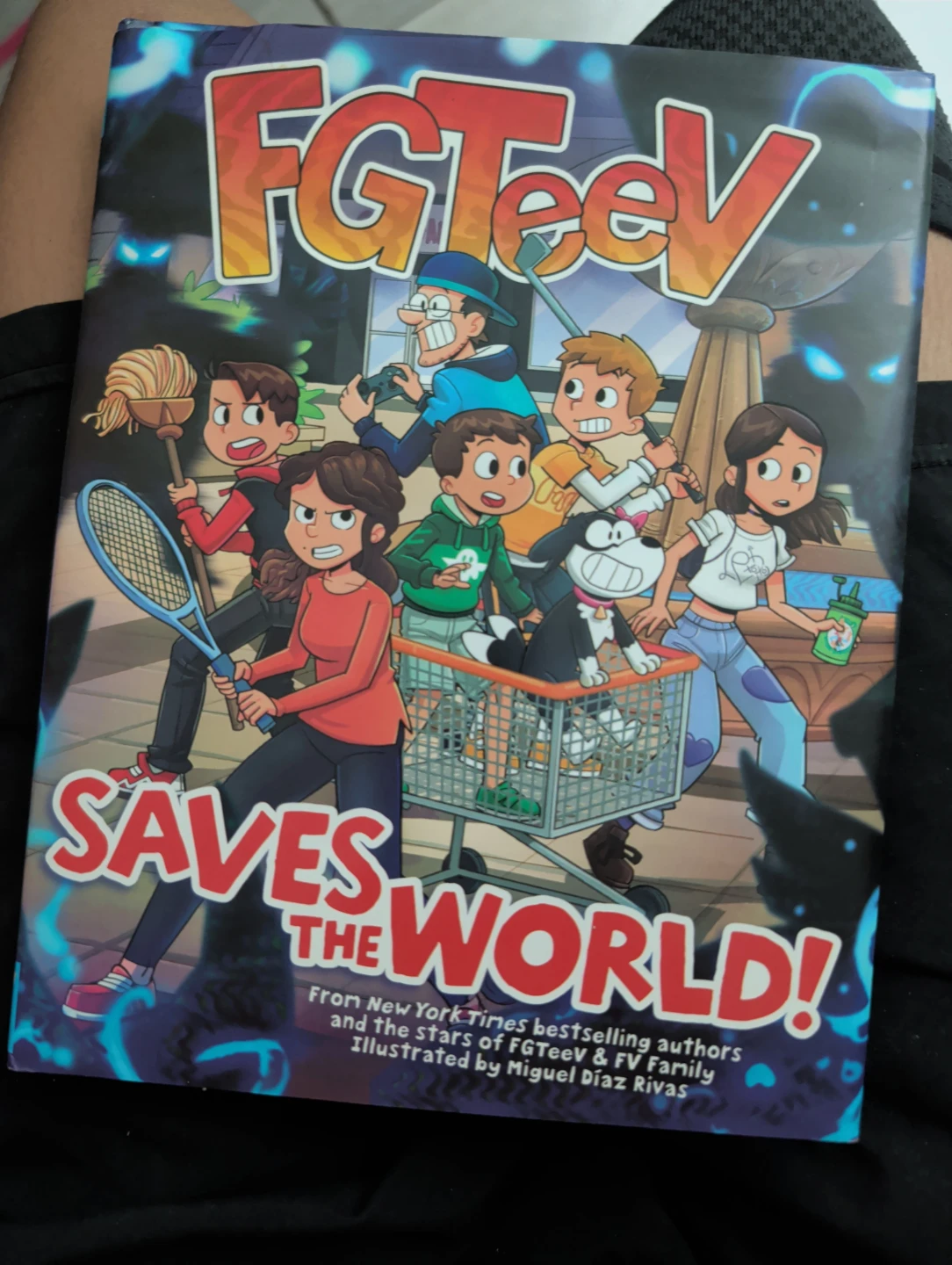Fgteev saves the world comic