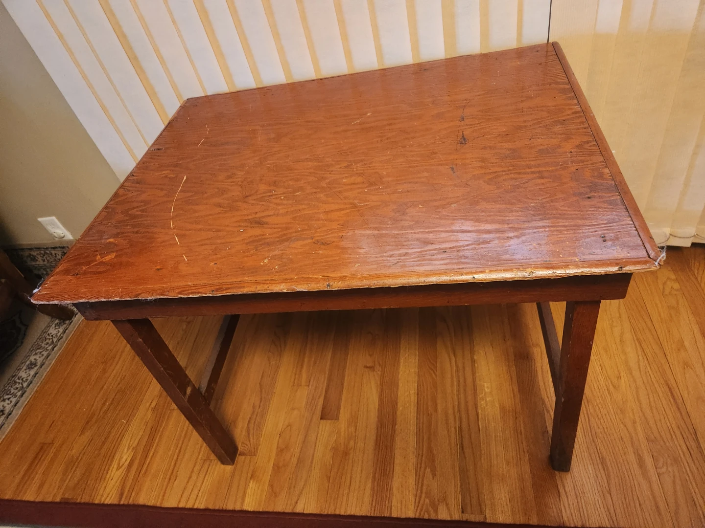 Vintage Wooden Work Table - photo 3
