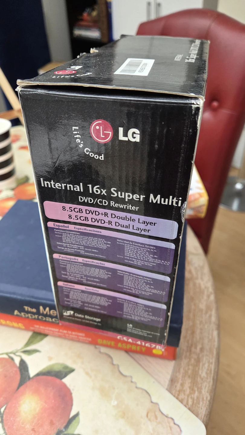 LG Internal 16x Super Multi DVD/CD Rewriter GSA-4167B - photo 2