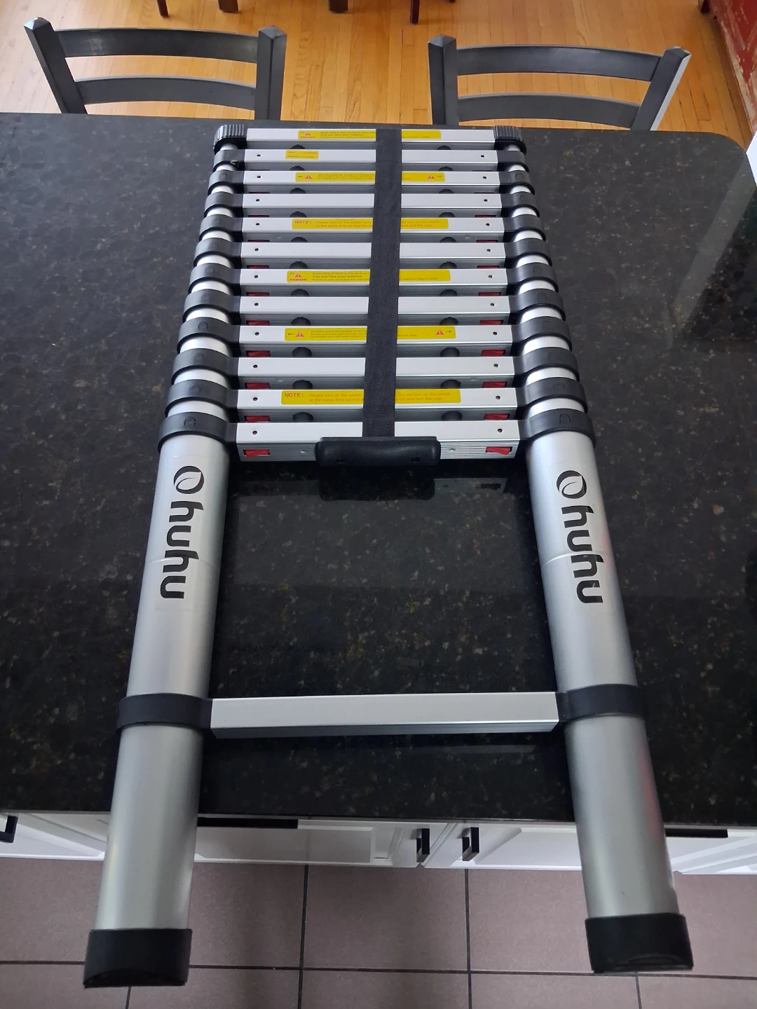 12.5' Aluminum Telescopic Ladder