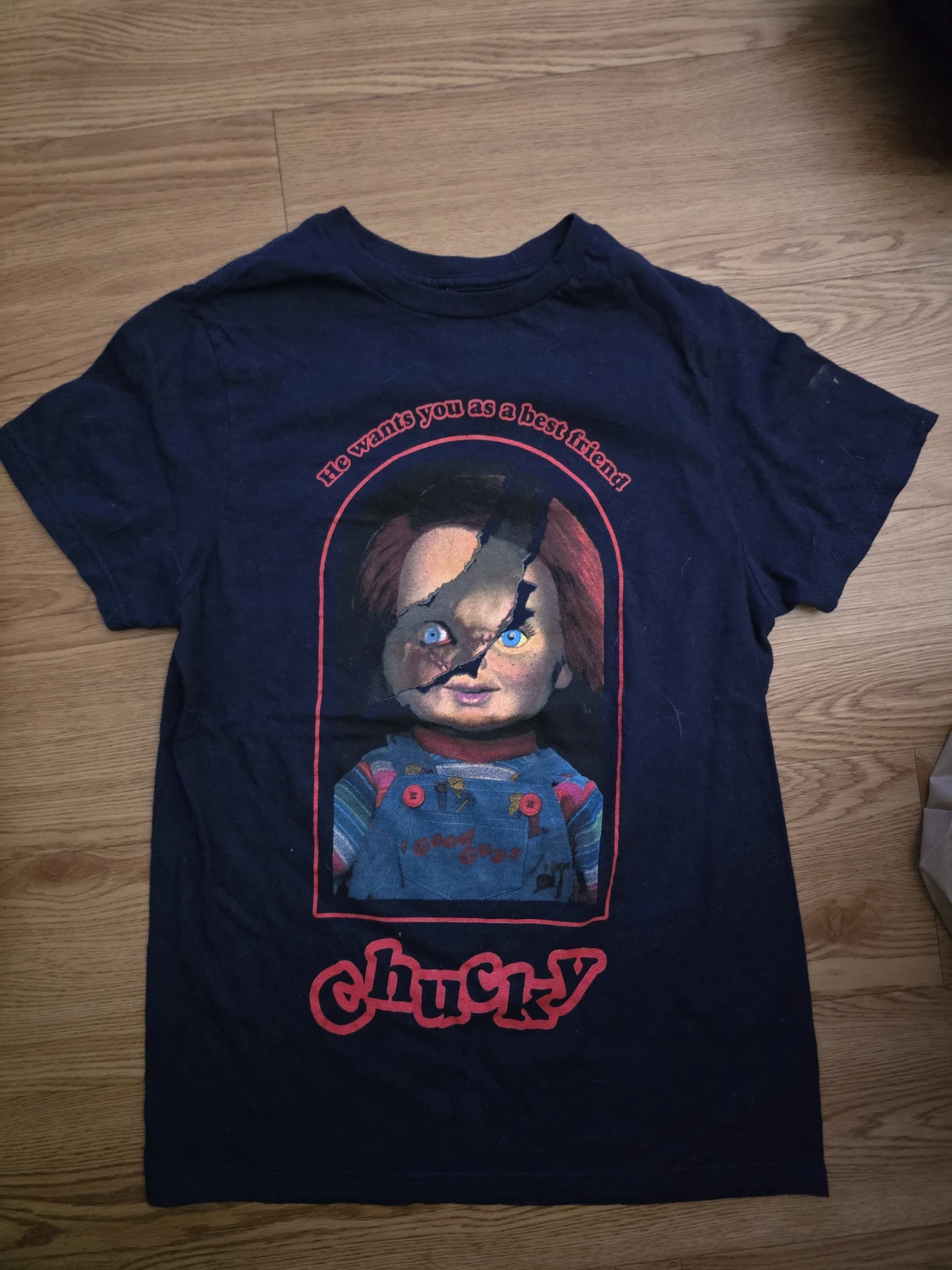 4 Horror T-Shirts Chucky Freddy Scream - photo 5