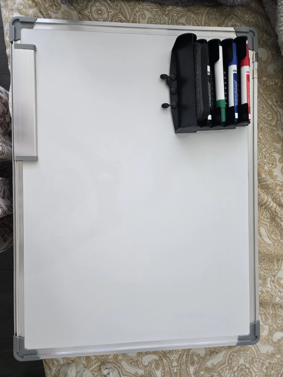 Whiteboard with Markers and Eraser