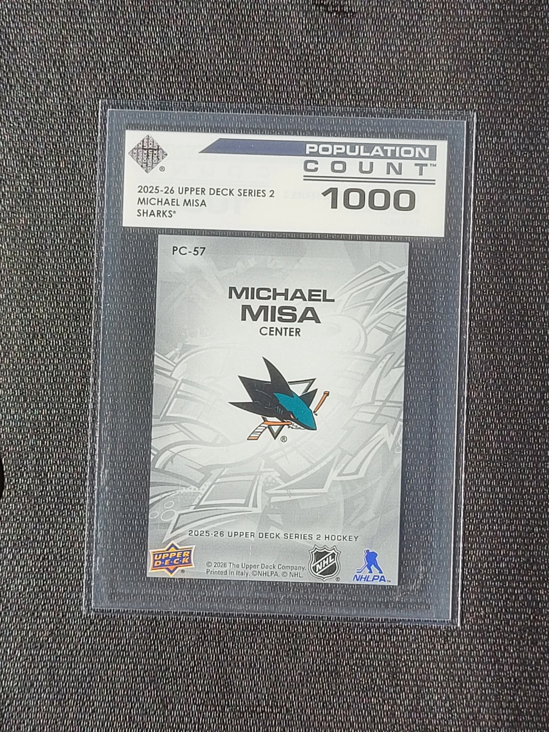 Michael Misa Population Count - photo 2