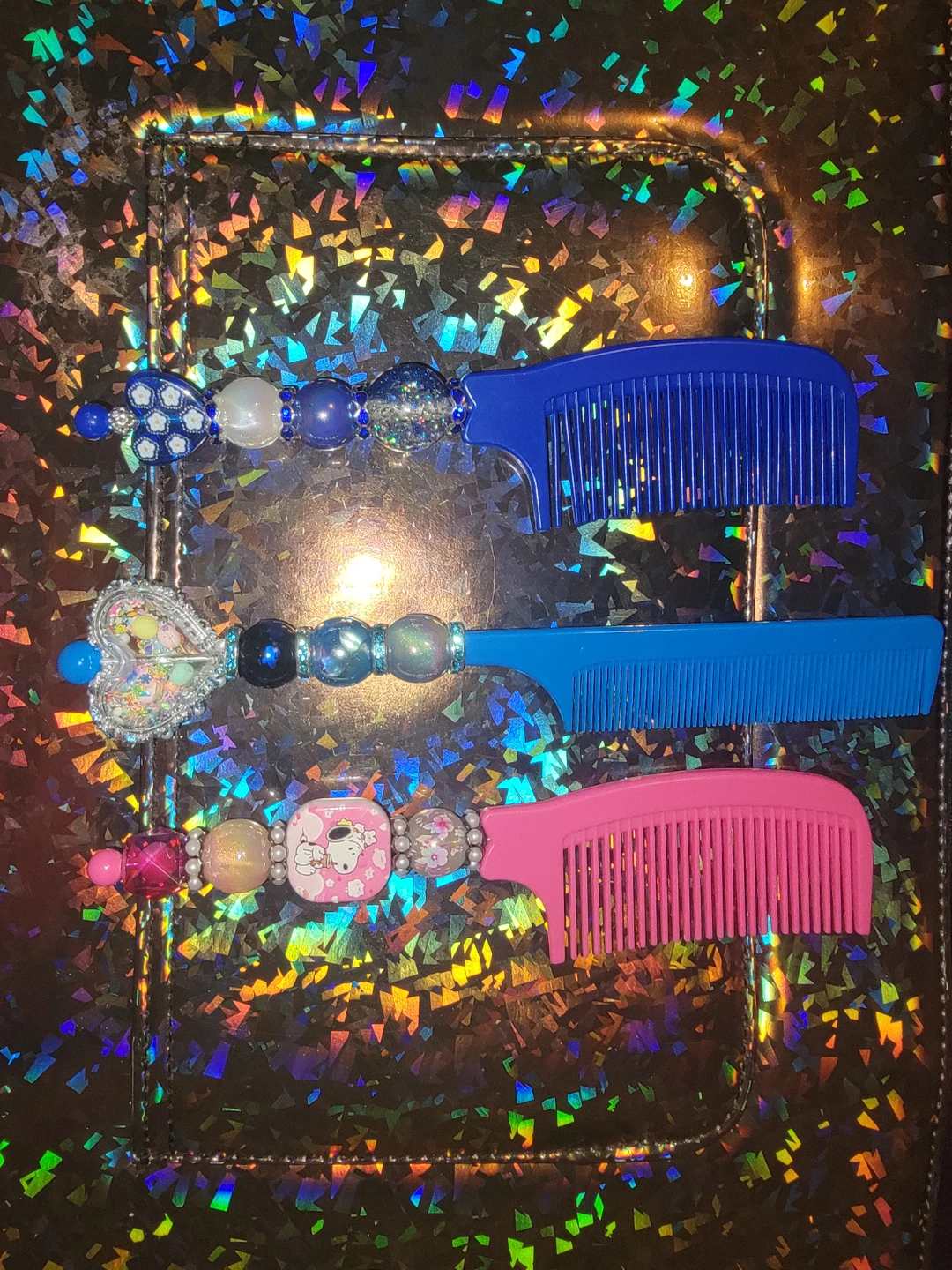 Beaded Hair Combs