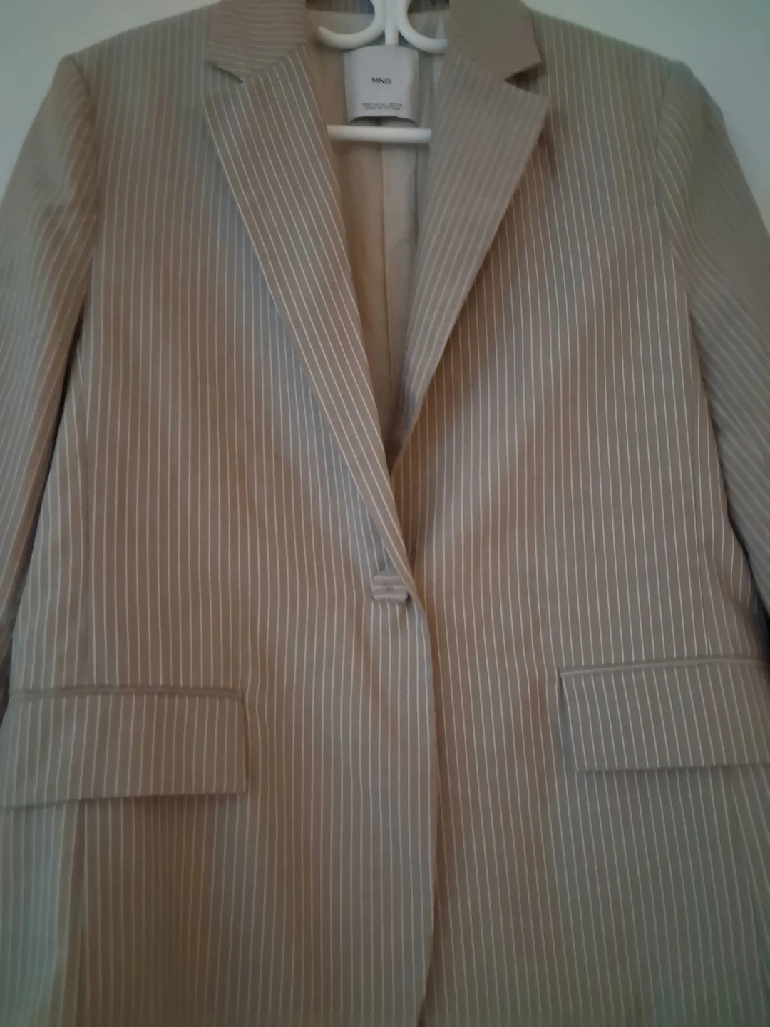 MNG Striped Blazer
