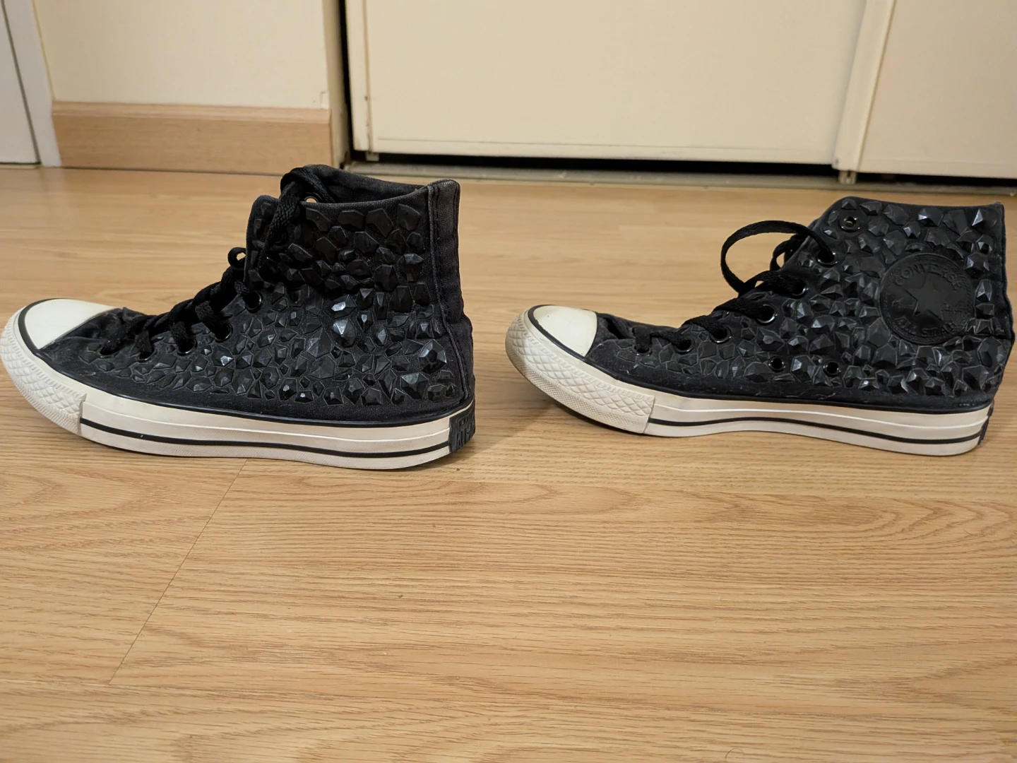 Converse High Top Sneakers with Matte Studs - photo 2