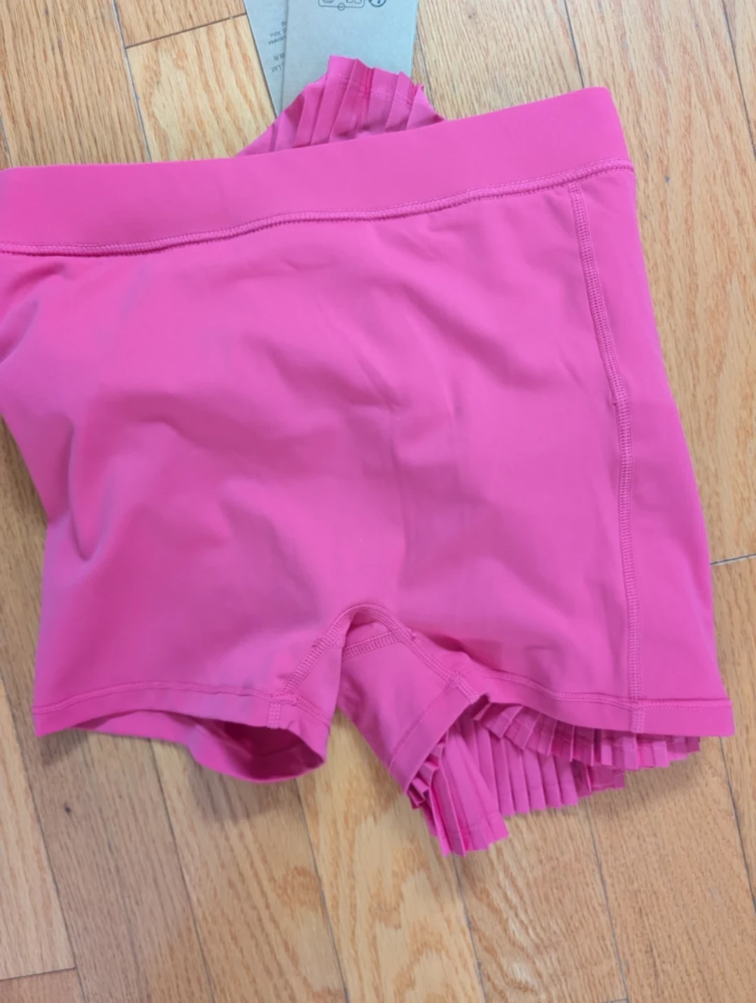 Brand new KUTOOK Pink Pleated Skort Size M/6 - photo 3