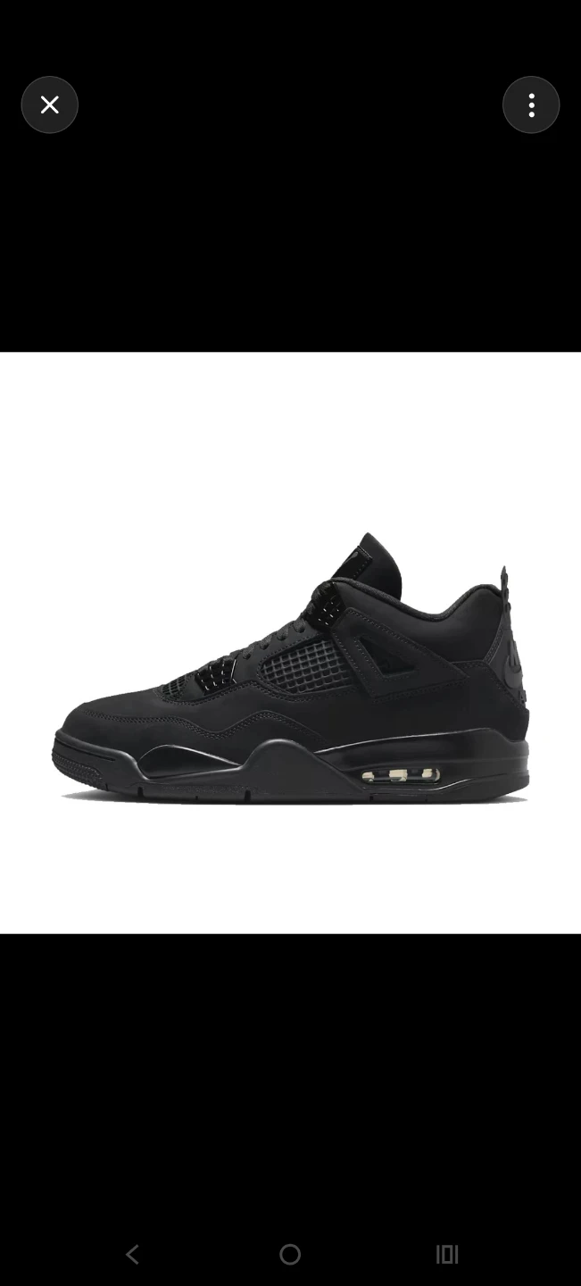 Air Jordan 4 'Black Cat' Sneakers - photo 2