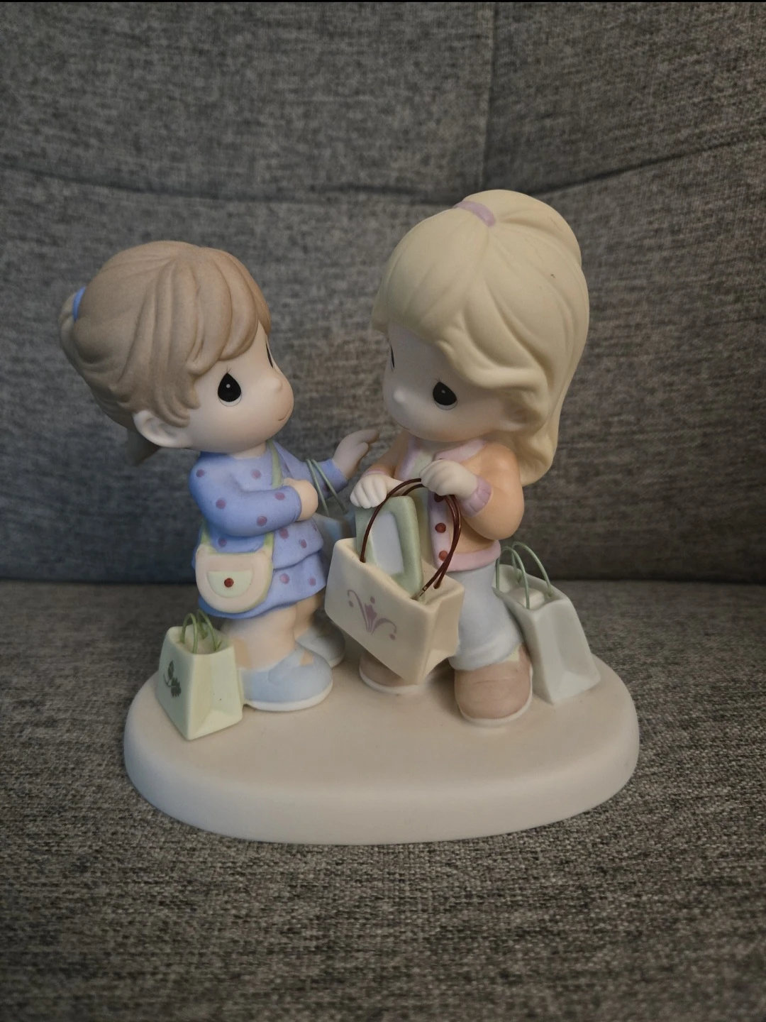 Precious Moments - I get by with a little shopping