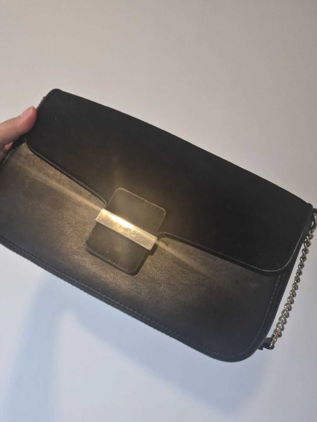 H&M Black Clutch