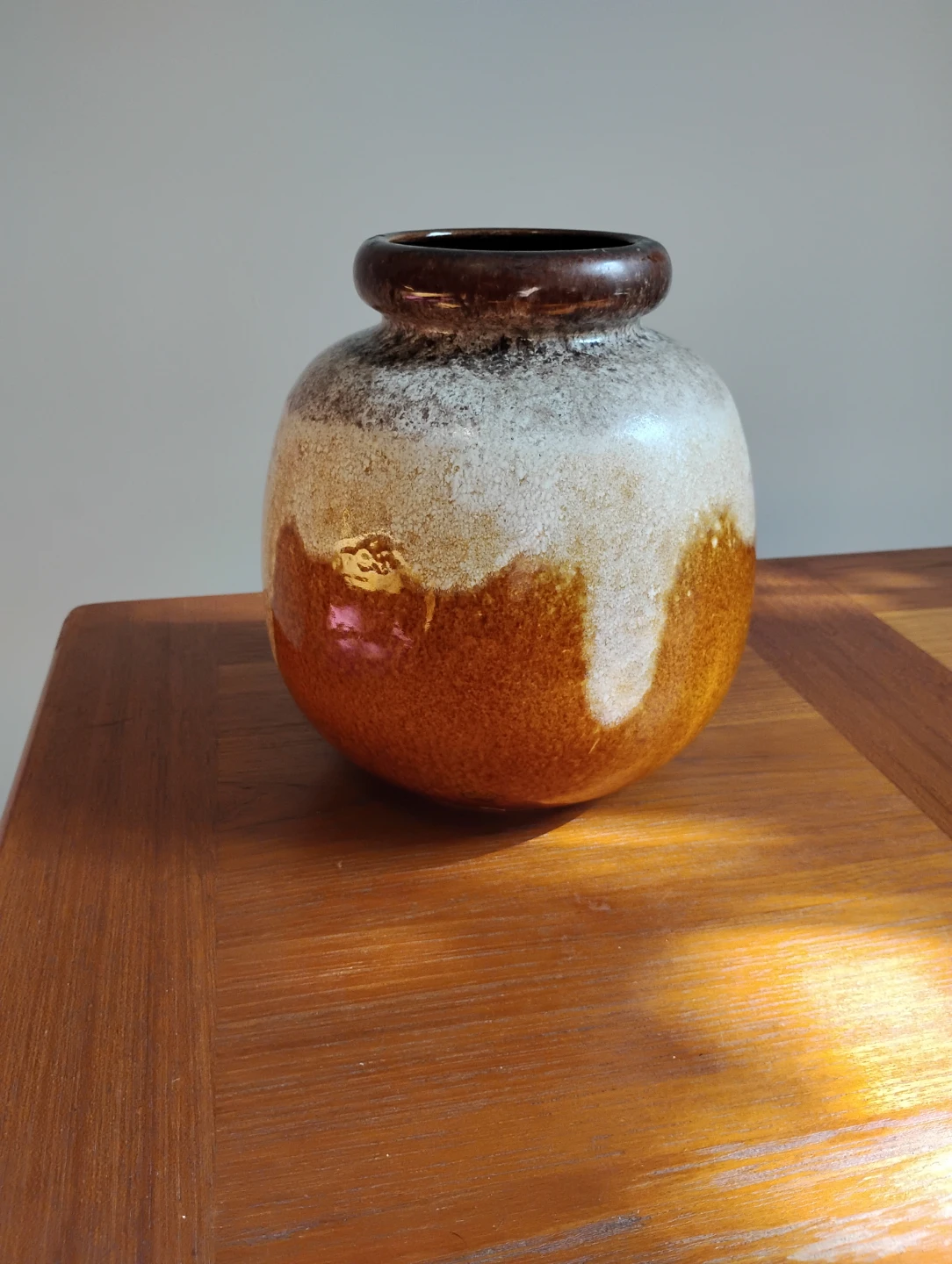 Retro Drip Glaze Ceramic Vase - photo 4