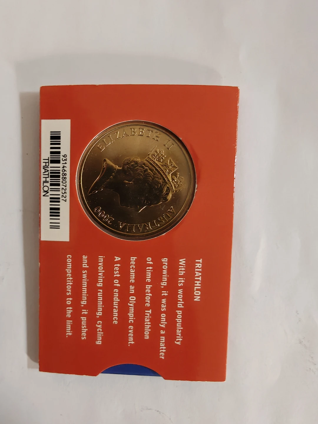 Sydney 2000 Olympic Coin Collection - 8 of 28 Triathlon - photo 2