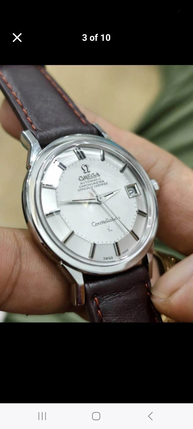 Vintage 1960s Omega constellation watch