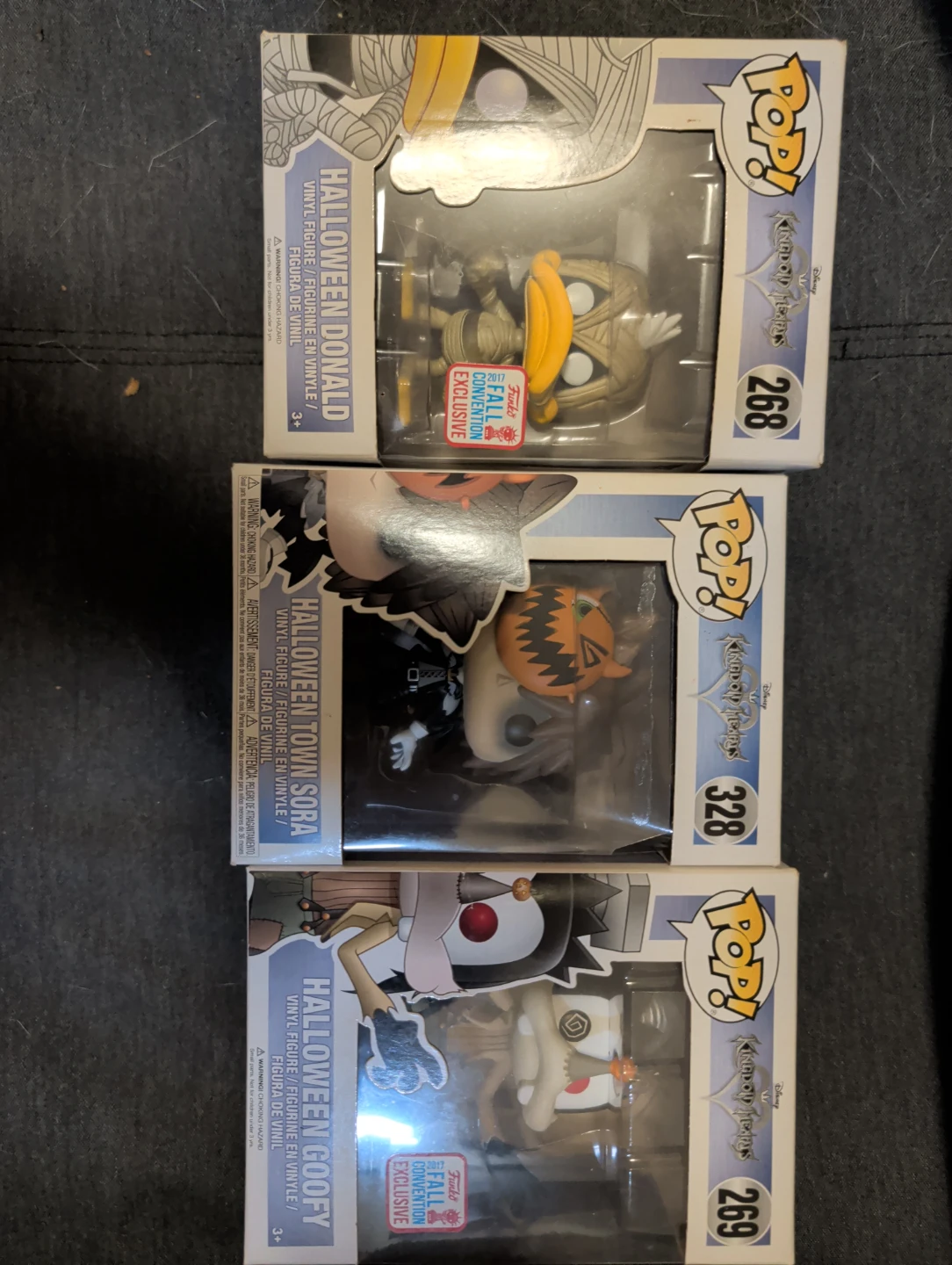 Funko Pop Kingdom Hearts Halloween Trio