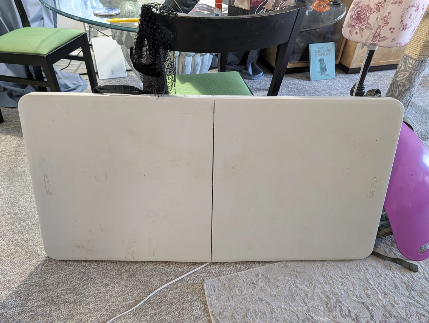 folding utility table - photo 4