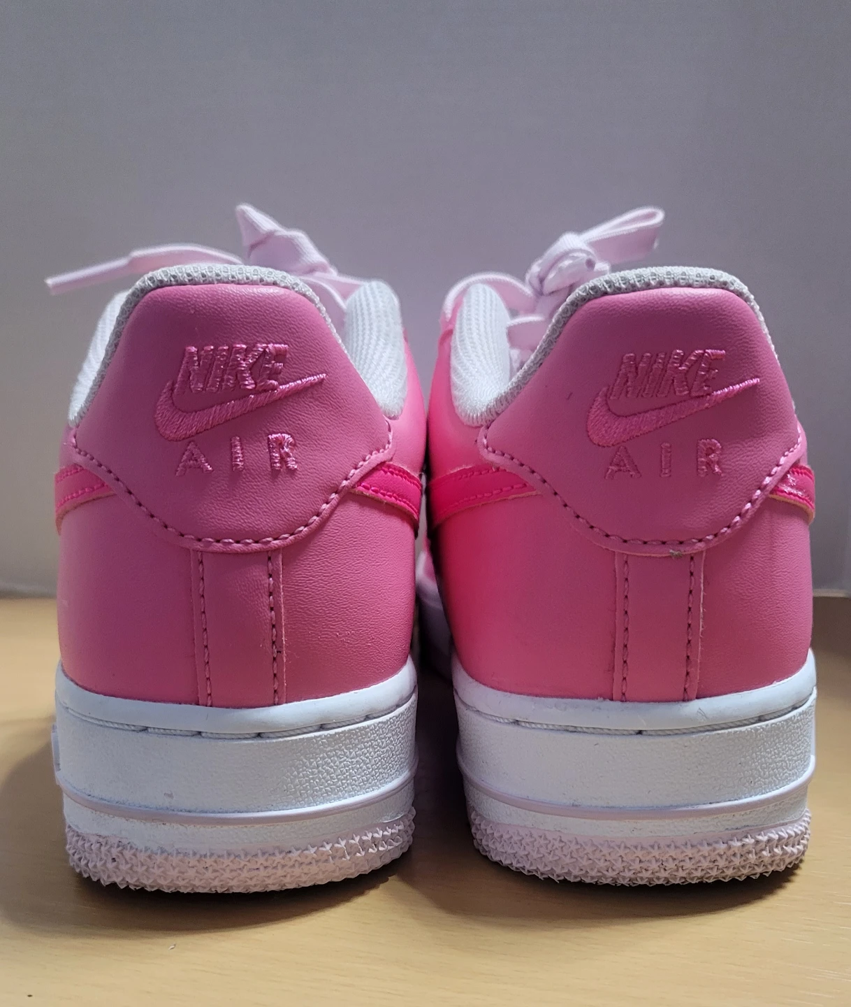 Nike Air Force 1 Youth Shoes Size 4Y Pink - photo 5