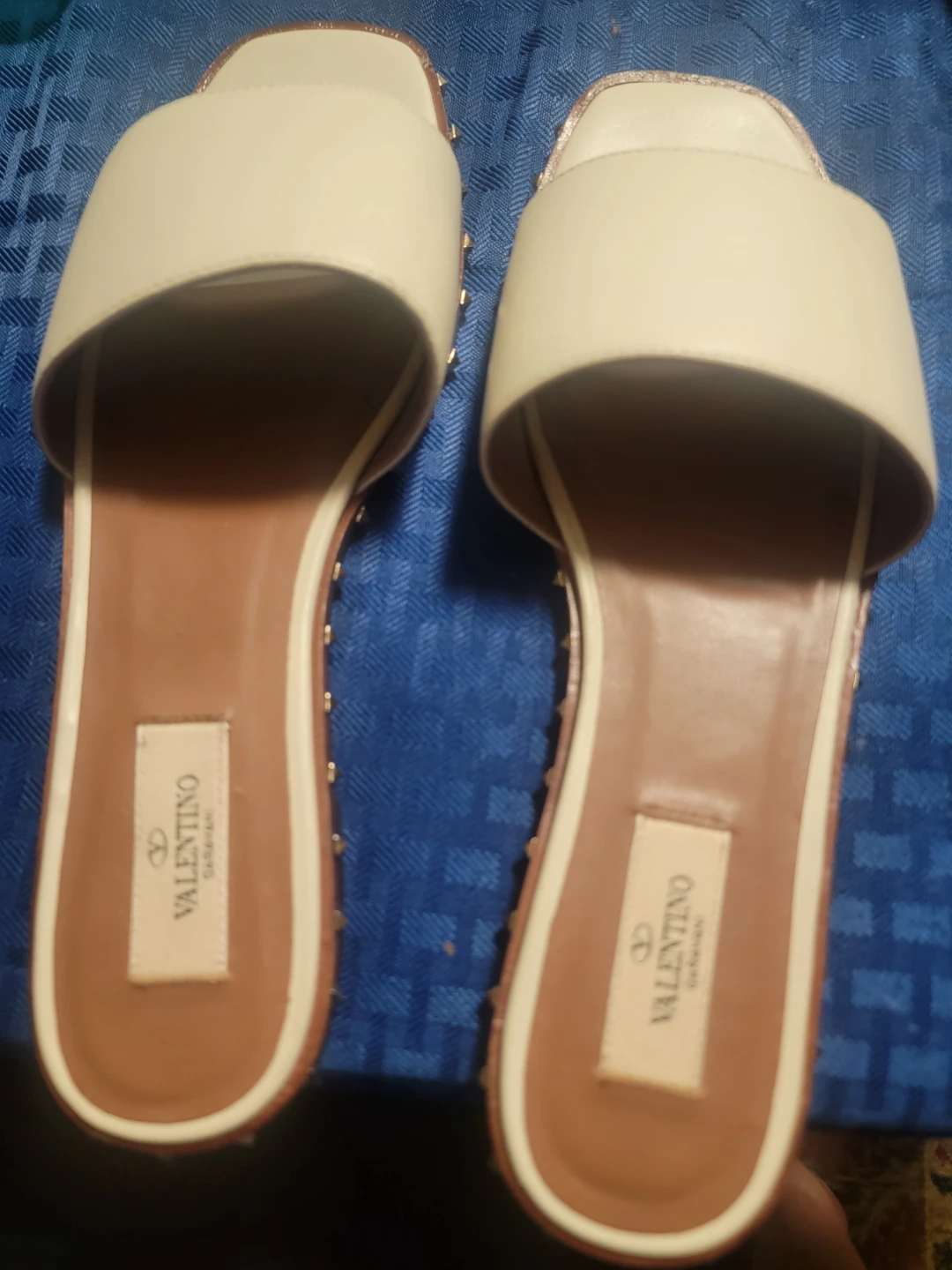 Valentino Garavani Studded Slide Sandals