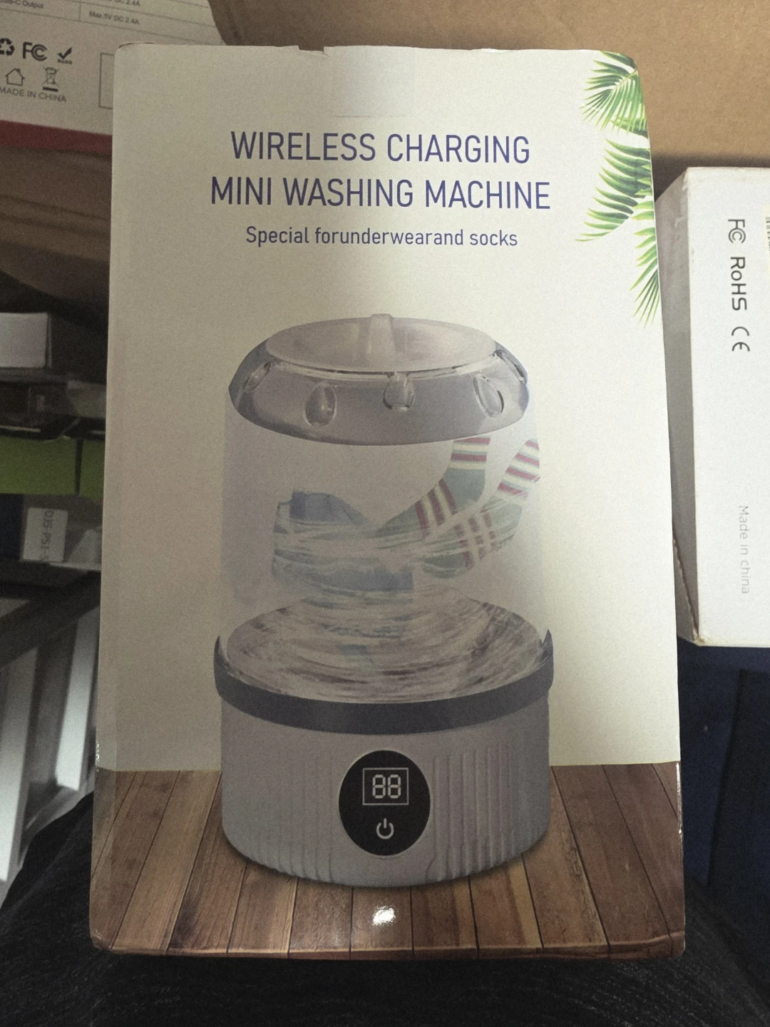 Wireless Mini Washing Machine - Portable & Rechargeable