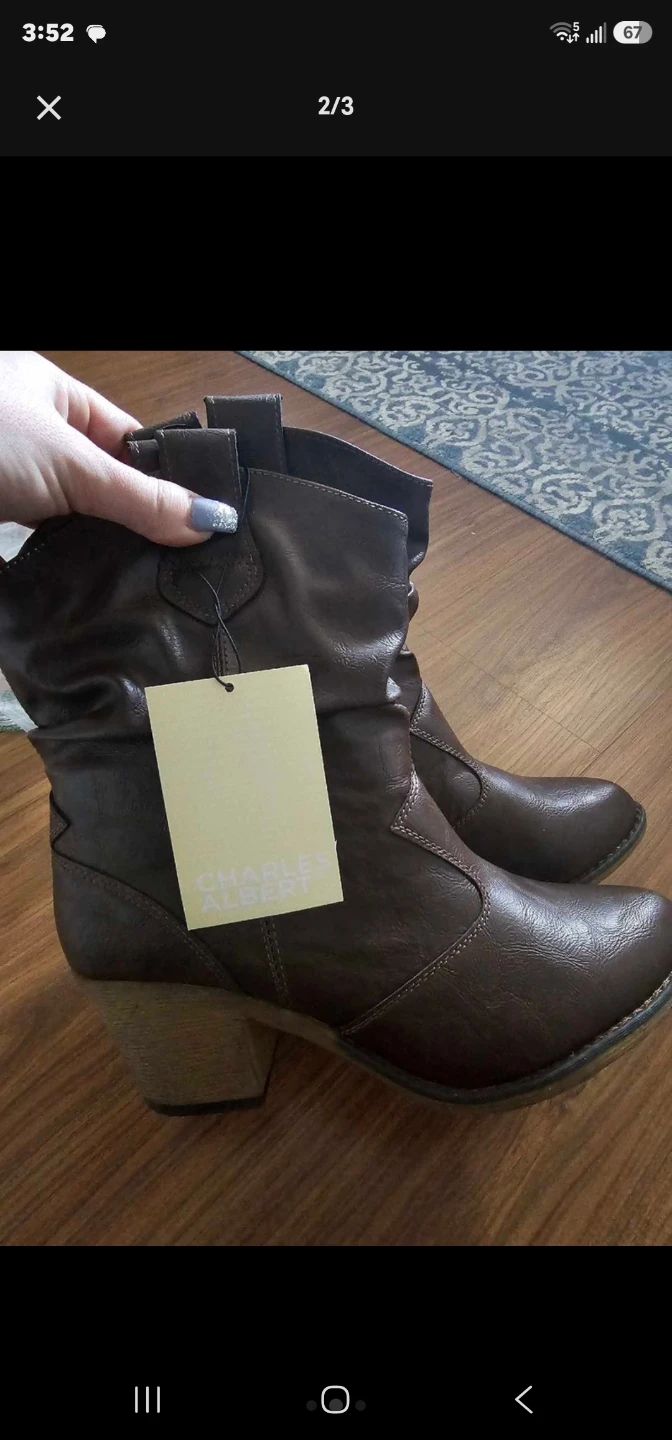 Charles Albert Brown Ankle Boots - photo 2