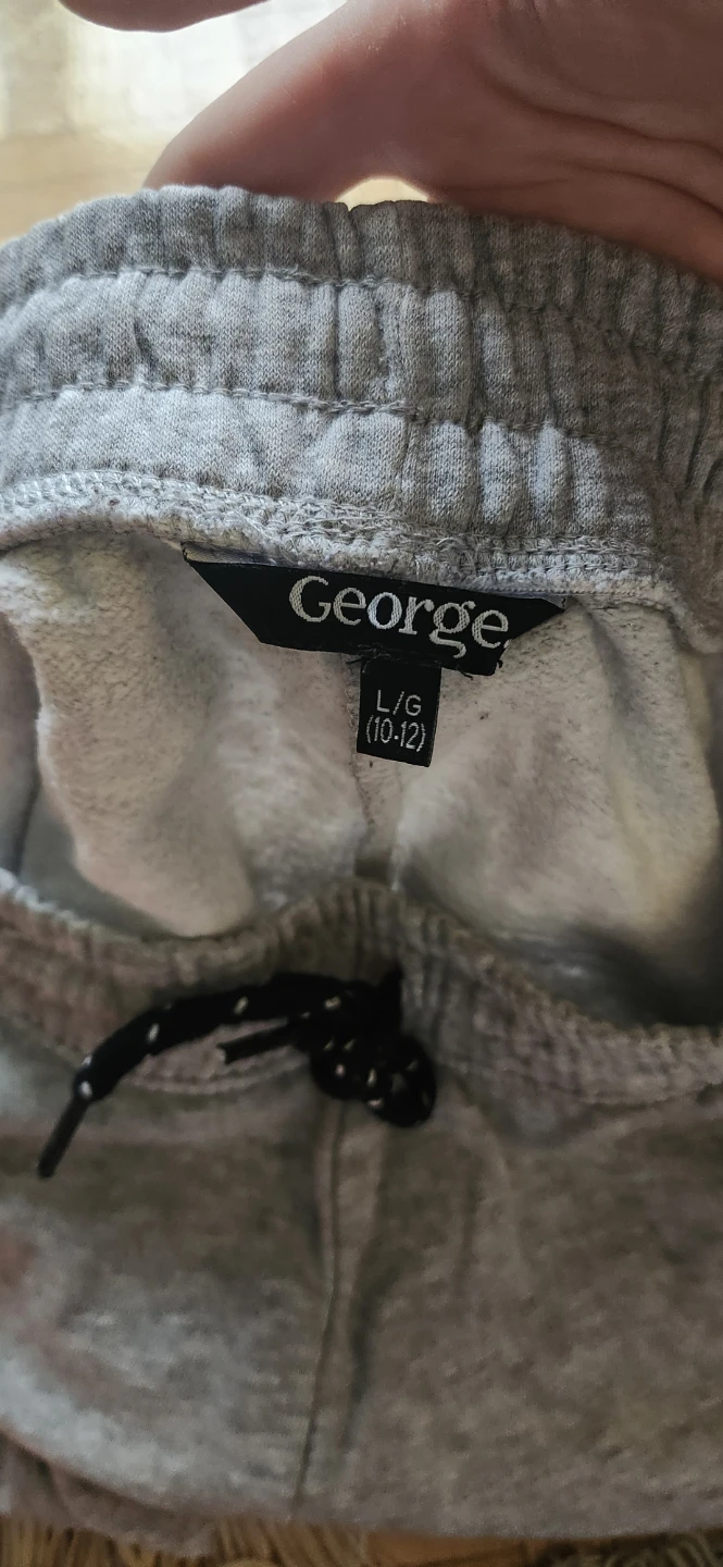 Kids George Grey Cargo Sweatpants - photo 3