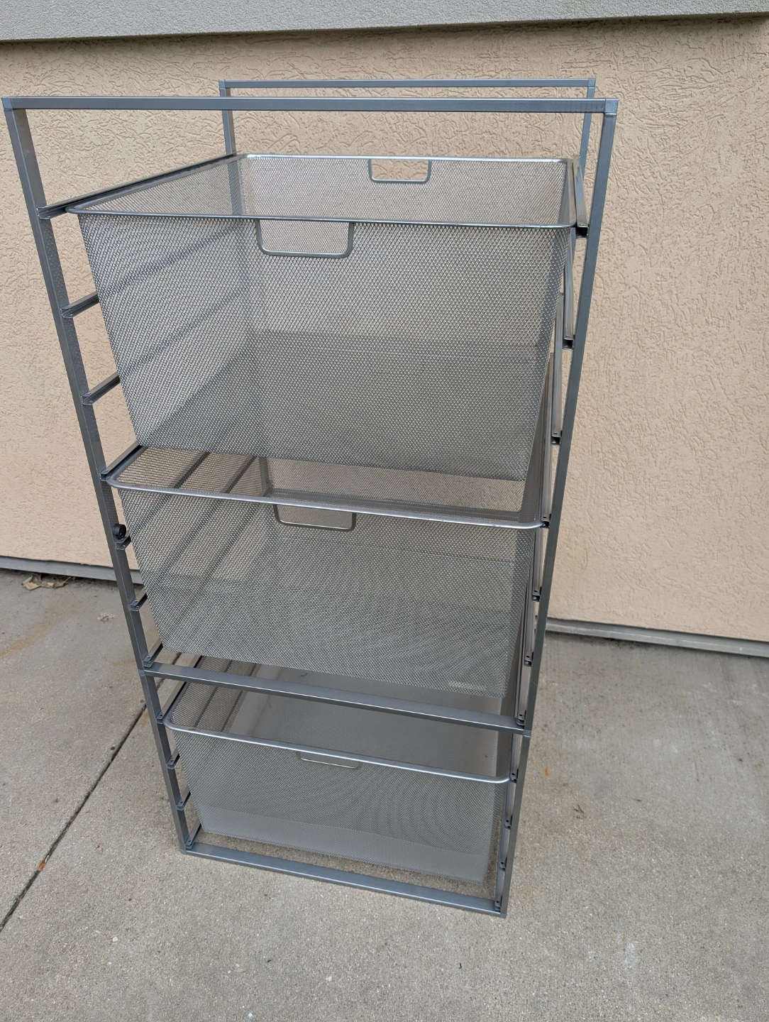 Elfa 3-Drawers Mesh Storage Unit - photo 5