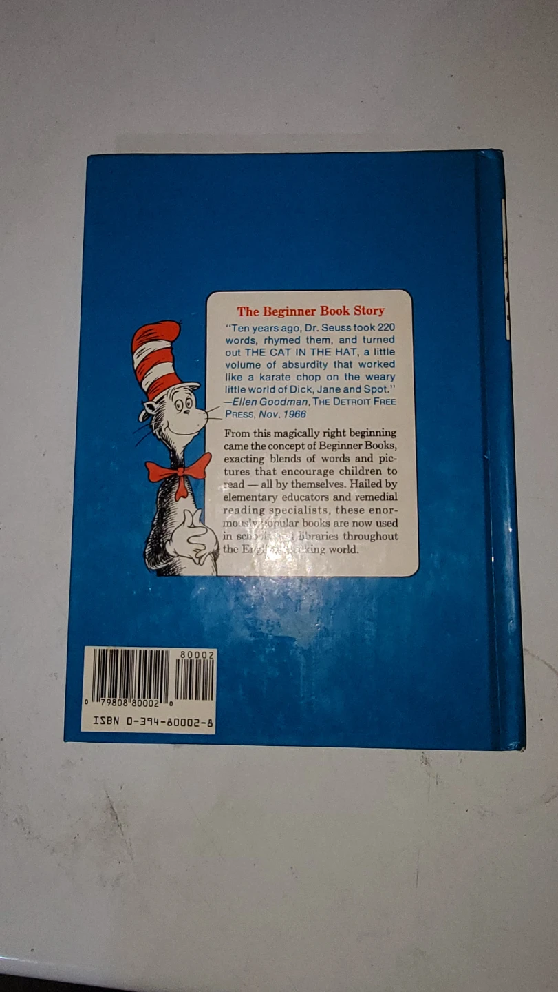 The Cat in the Hat Comes Back book 1958 - photo 3