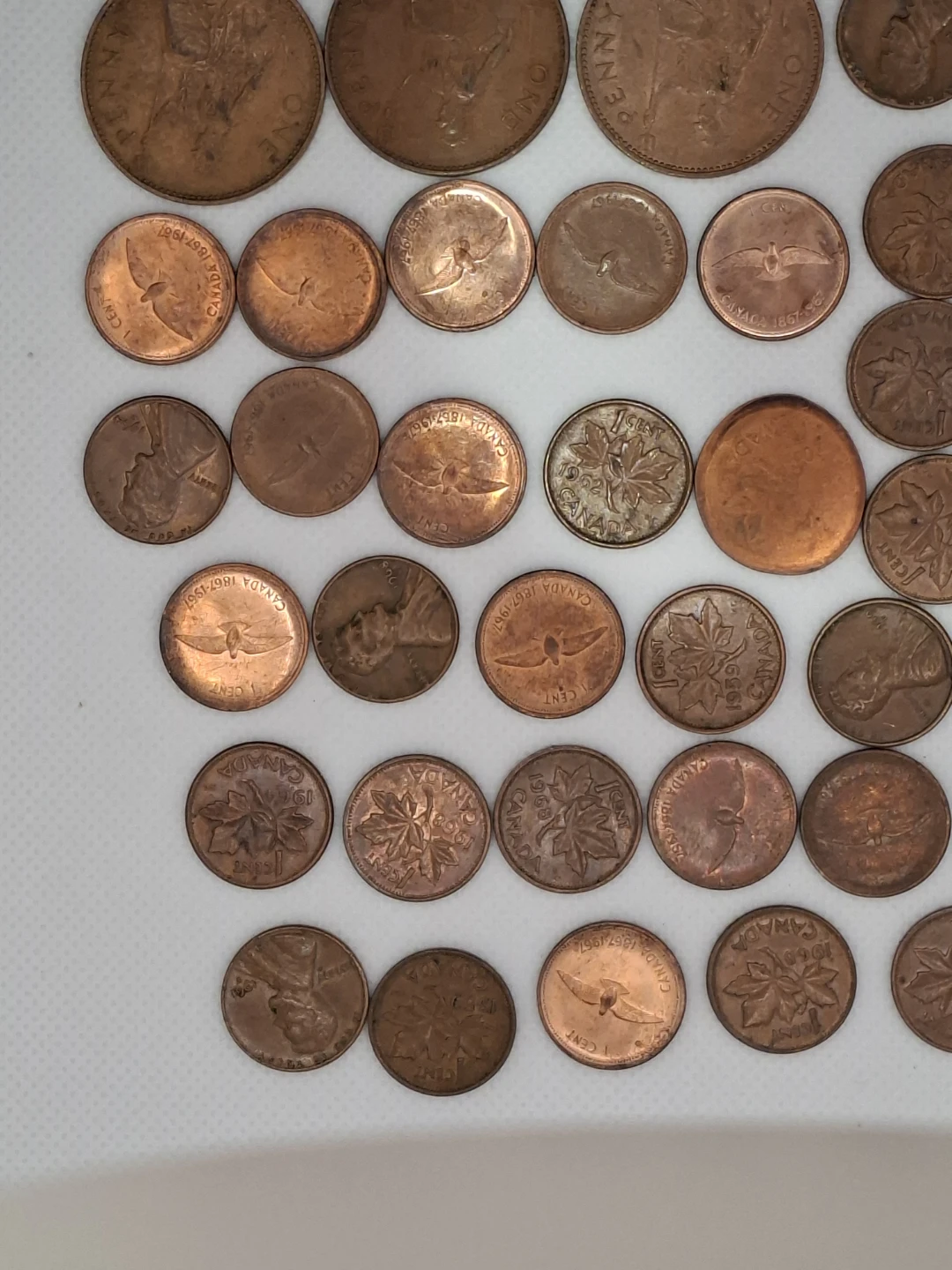 Lot of all 1950s and 1960s coppers - photo 5