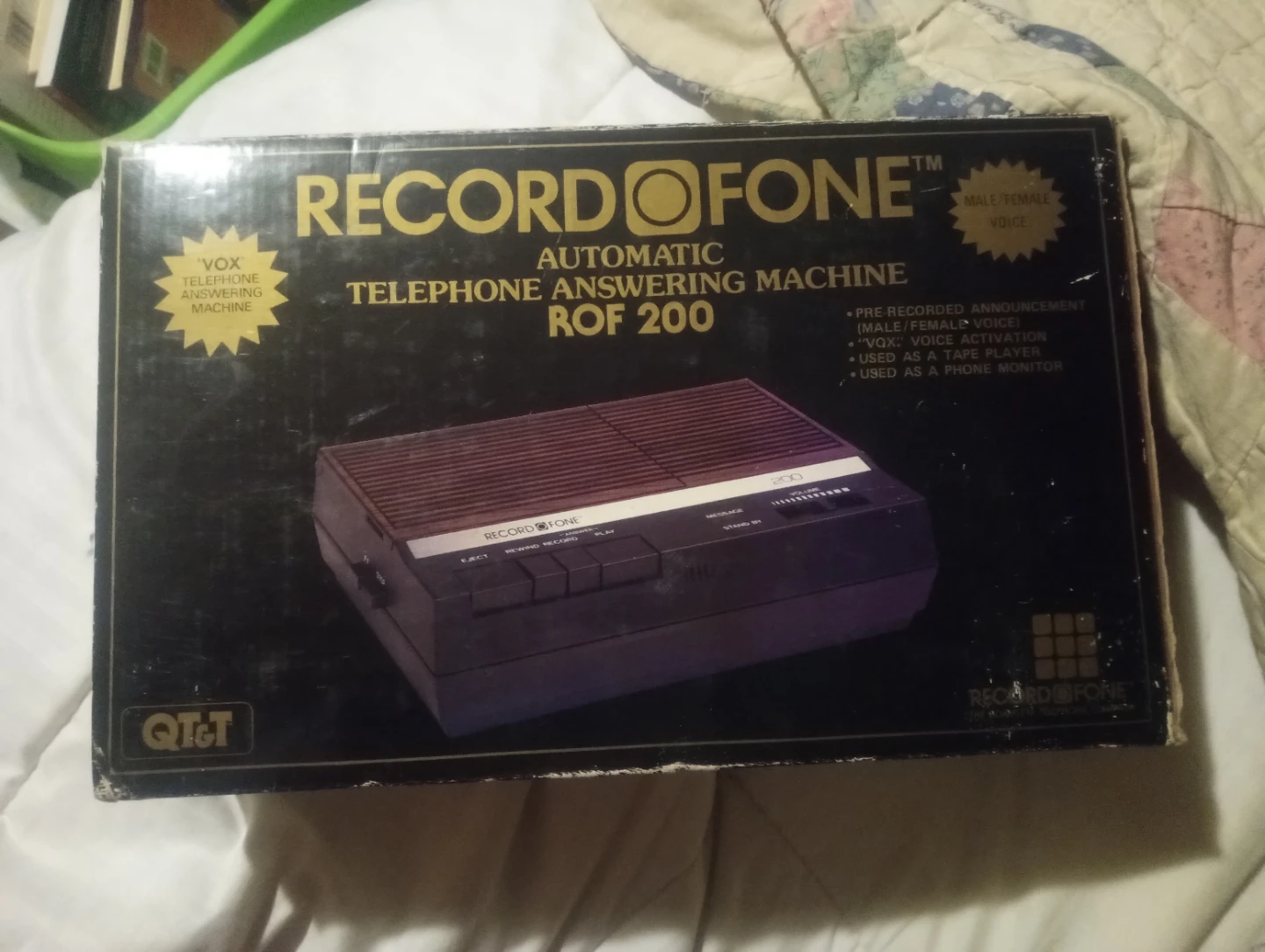 Record-a-Fone ROF 200 Automatic Telephone Answering Machine