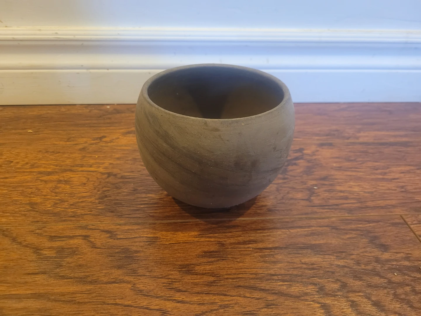 Clay flower/plant pot set of 2 - photo 3