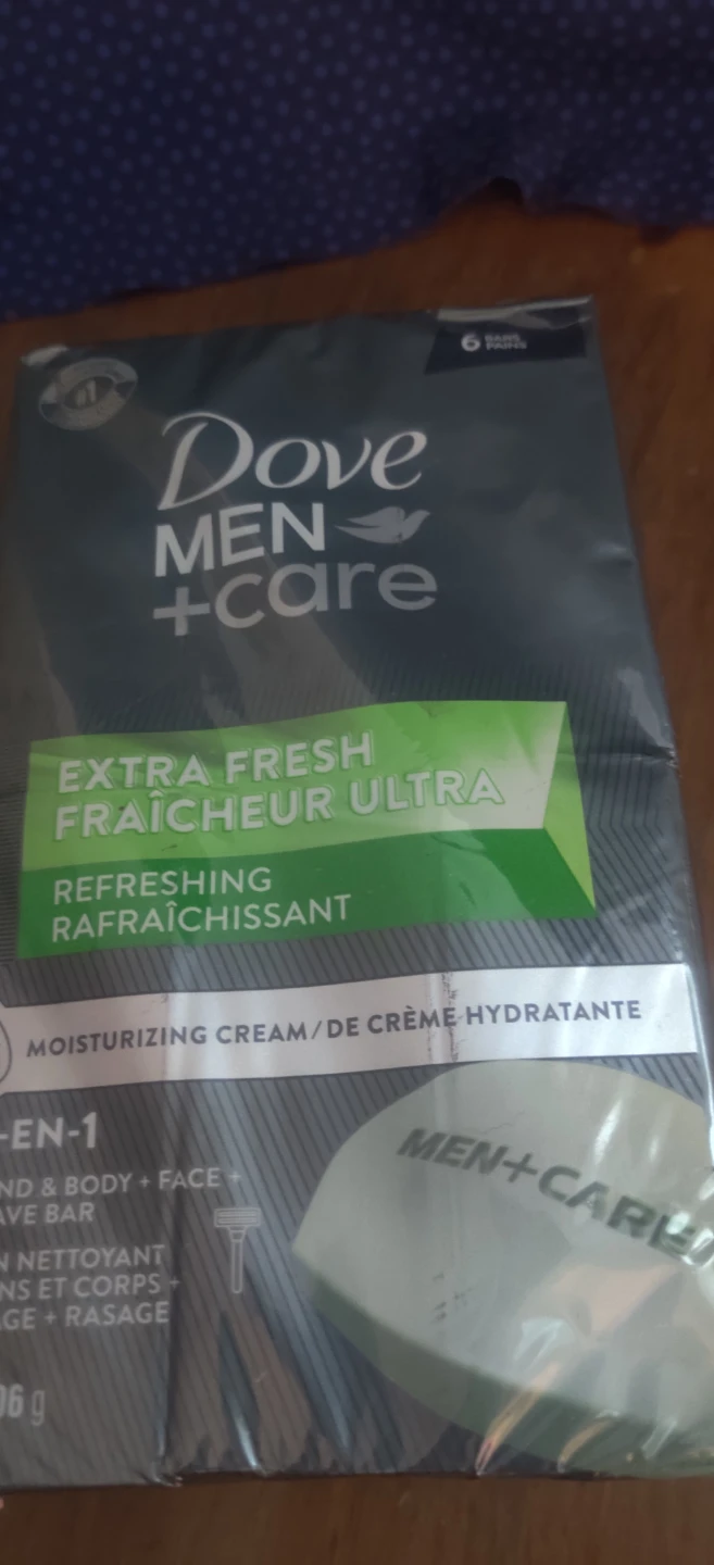 Dove Men+Care Extra Fresh Ultra 6-pack Bar Soap - photo 2