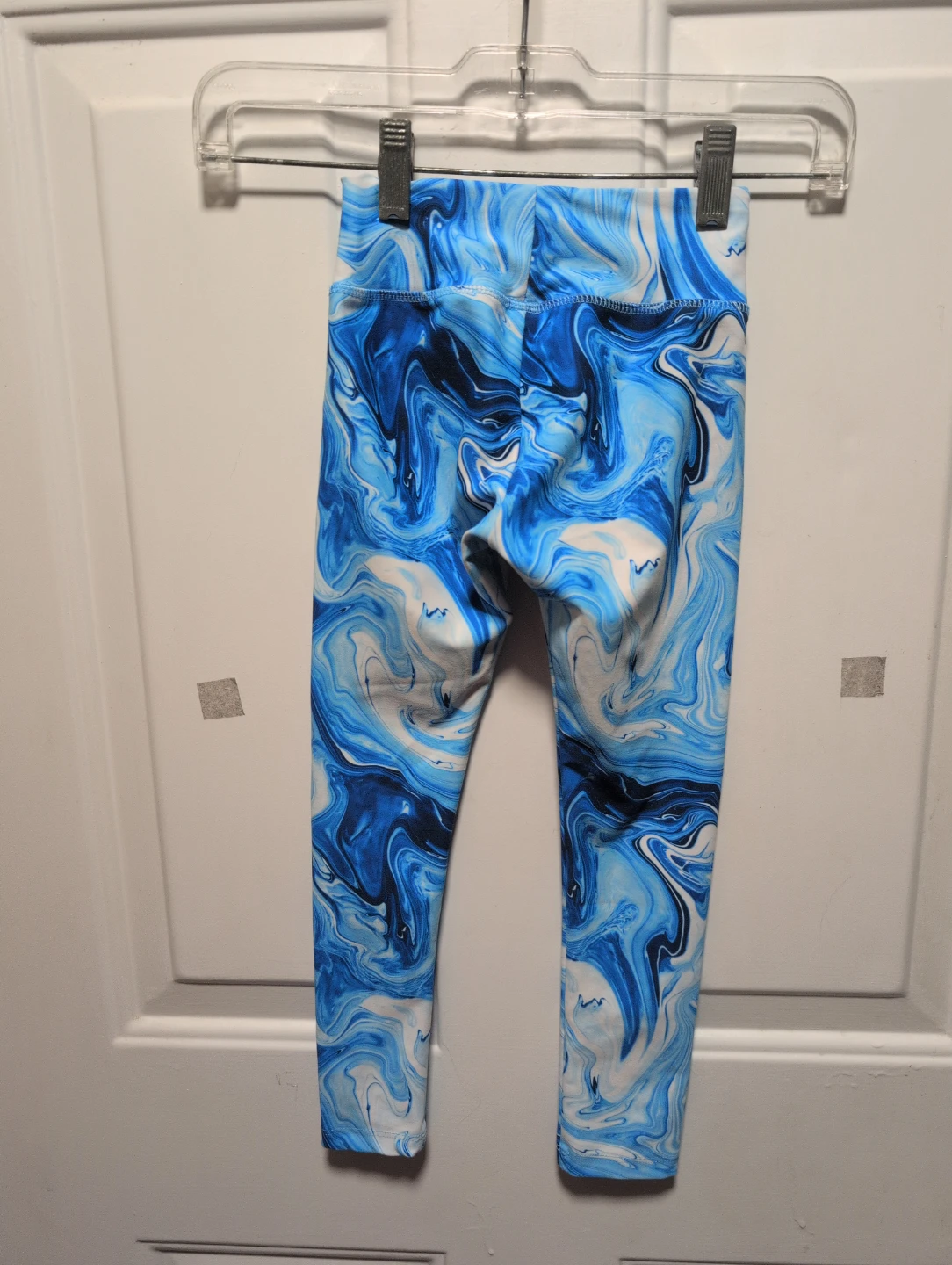 Athletic Works Dri-More Leggings XS/TP (4-5) Blue Swirl - photo 3