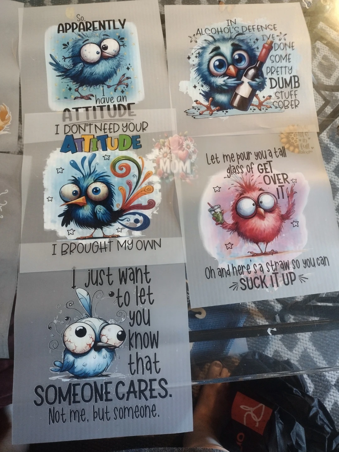 Assorted Heat Transfer Vinyl Designs - photo 2