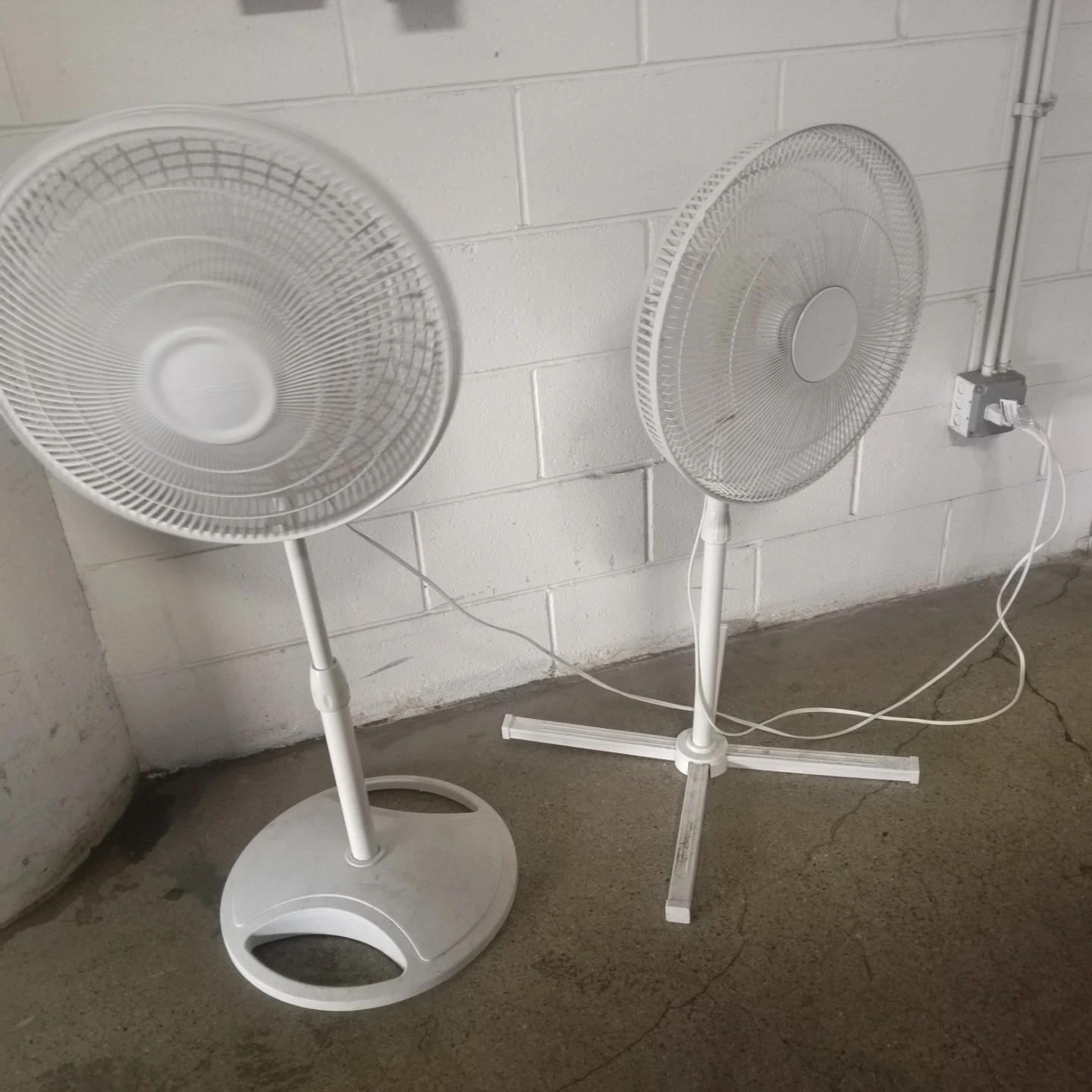 2 fans good condition 10 each