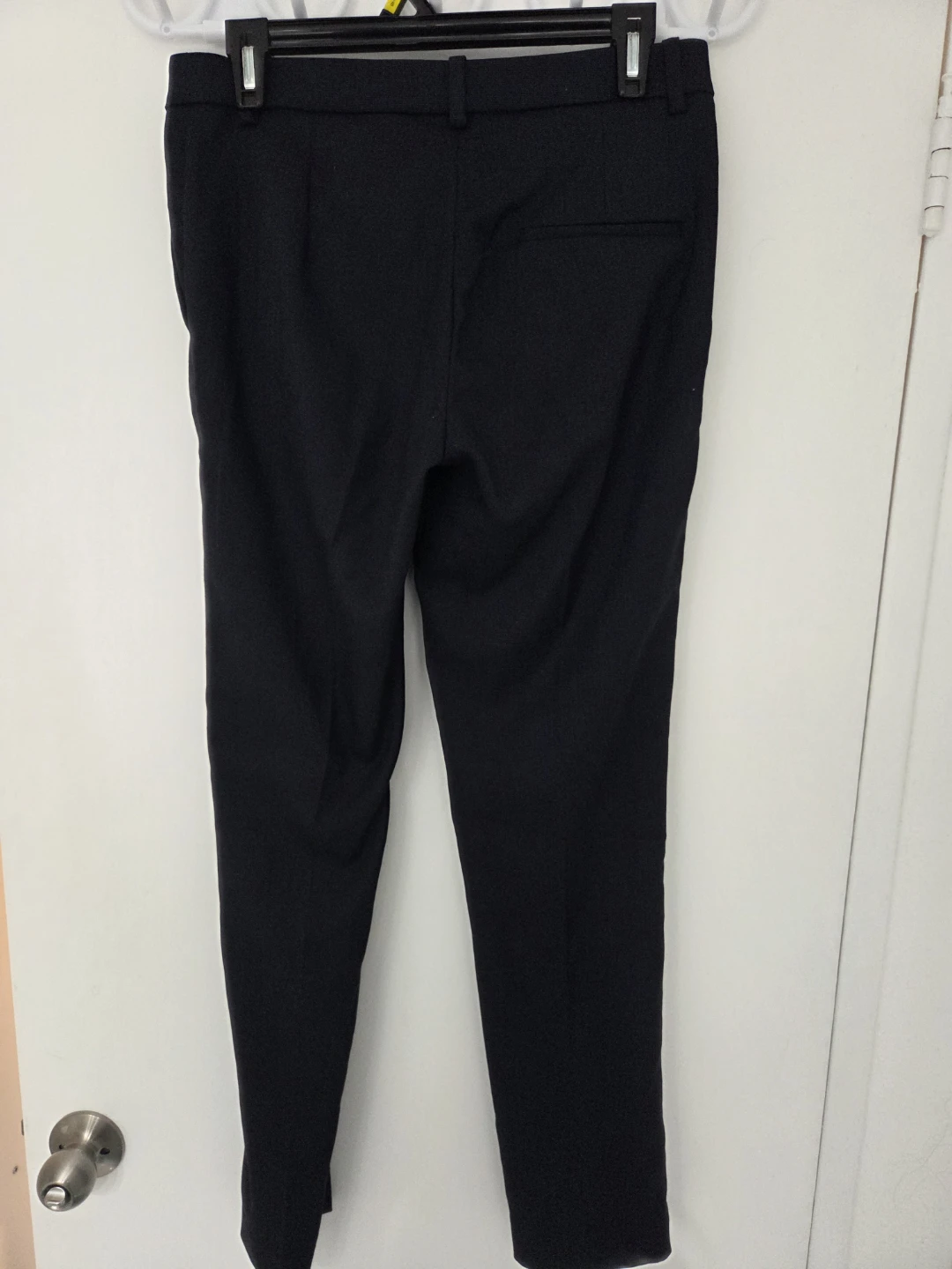 H&M Women's Navy Slim Fit Trousers Size 6 - photo 3