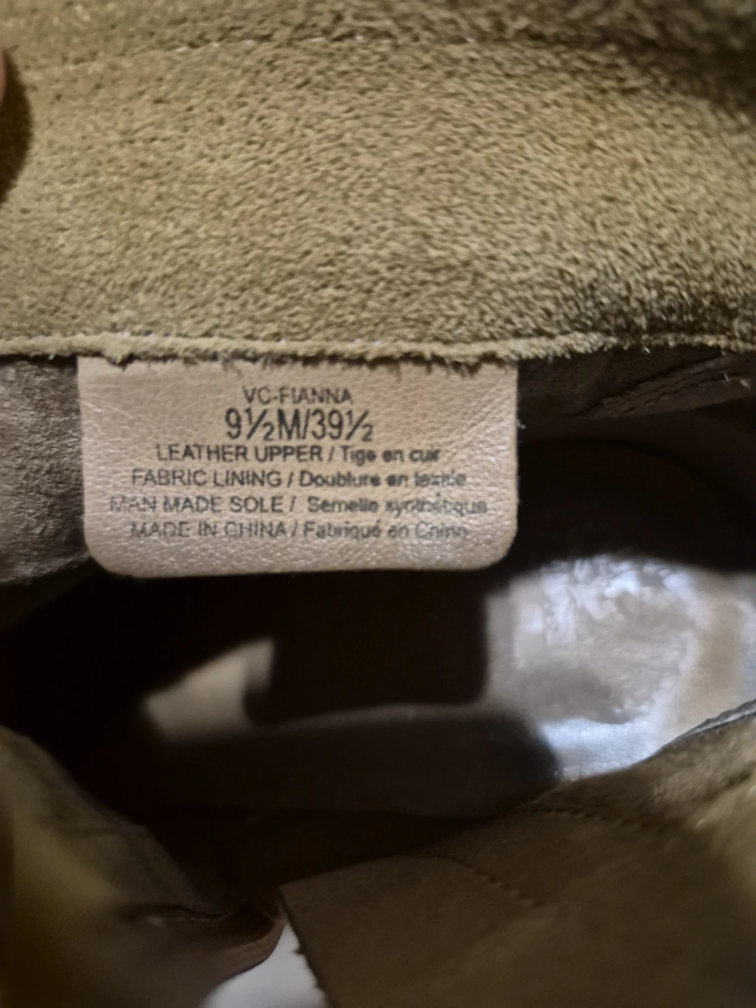 9.5 Vince Camuto VC-FIANNA Suede Ankle Boots - photo 3