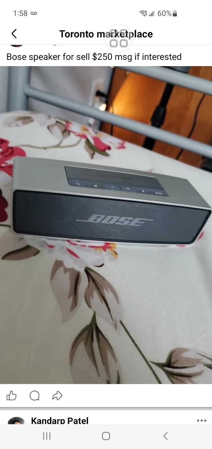 Bose SoundLink Portable Bluetooth Speaker