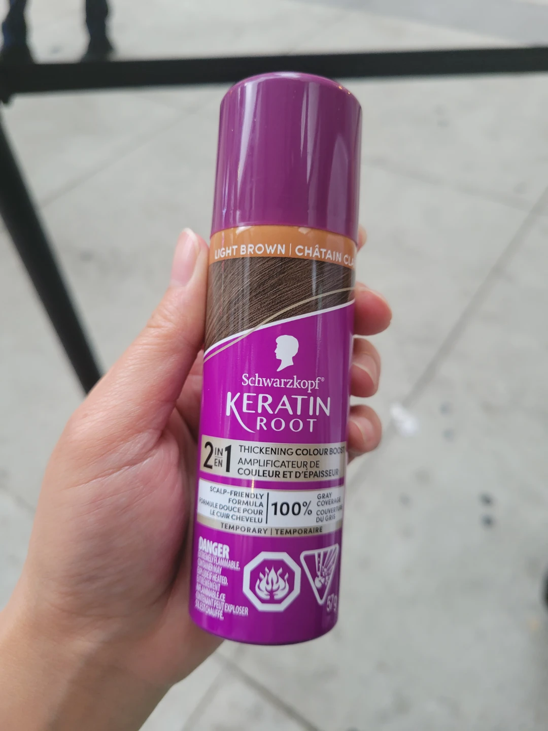 Schwarzkopf Keratin Root Thickening Colour Boost Spray - photo 2