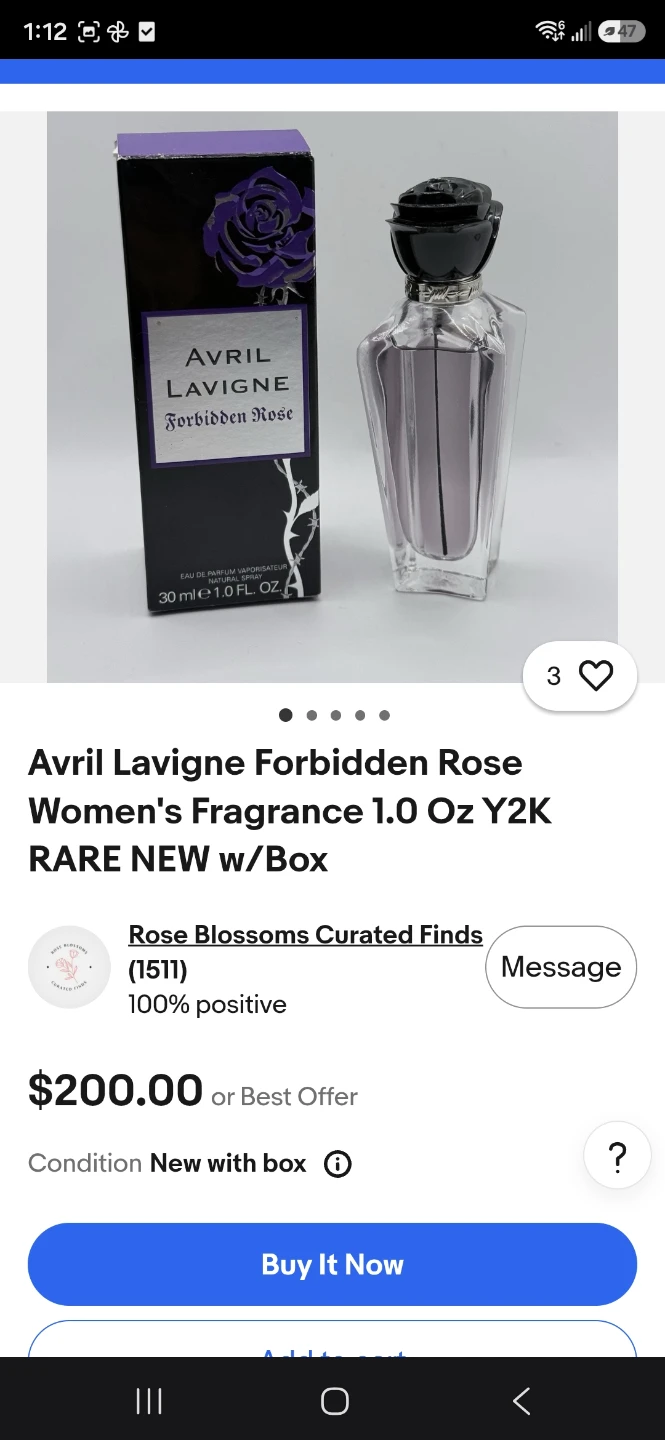 Avril Lavigne Forbidden Rose Eau de Parfum 1.0 Oz - photo 4